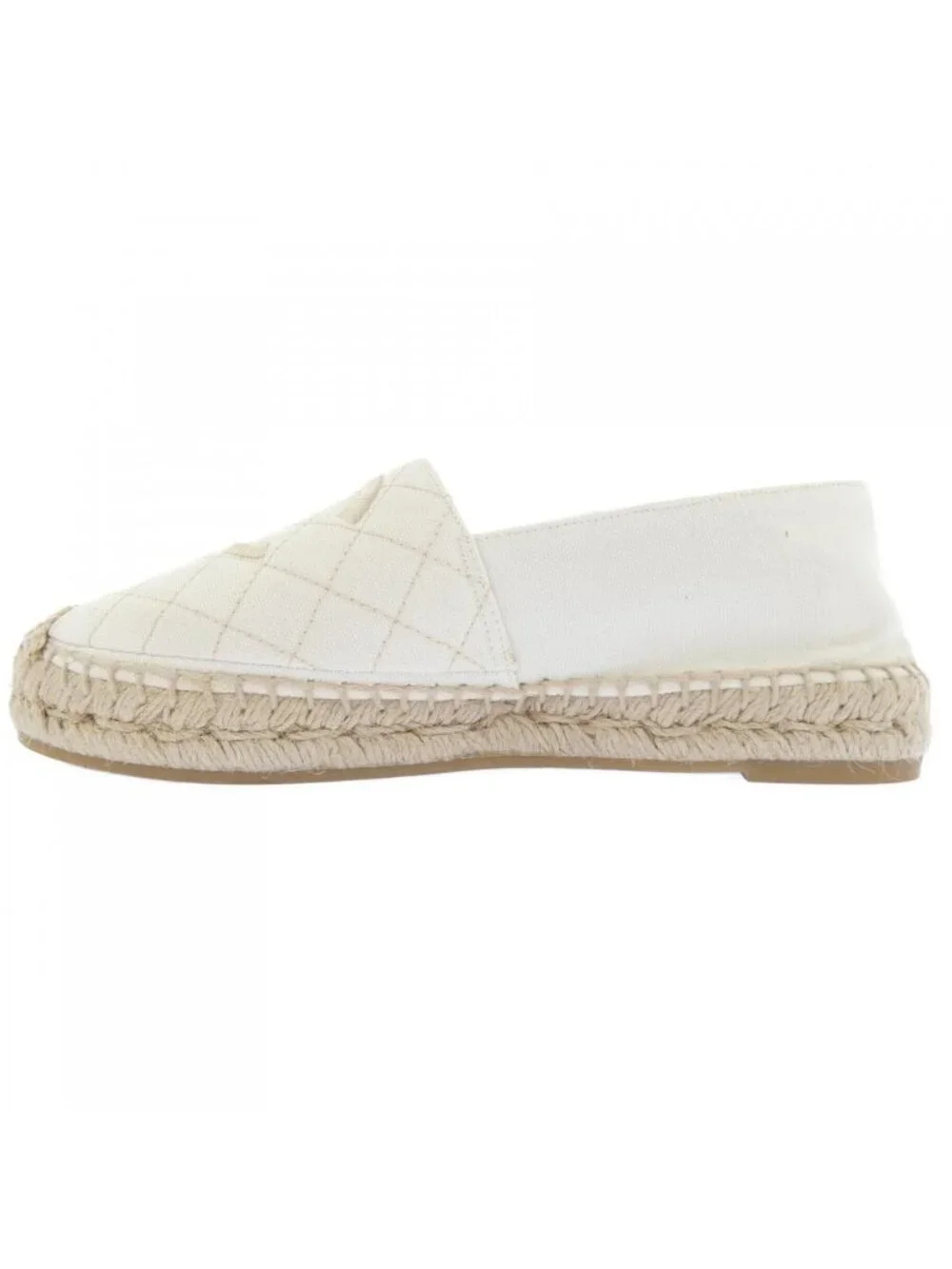 Chanel Espadrilles Shoes White